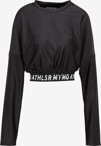 myMo ATHLSR Performance Shirt in Black: front