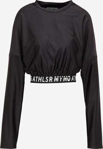 myMo ATHLSR - Shirt en negro: frente