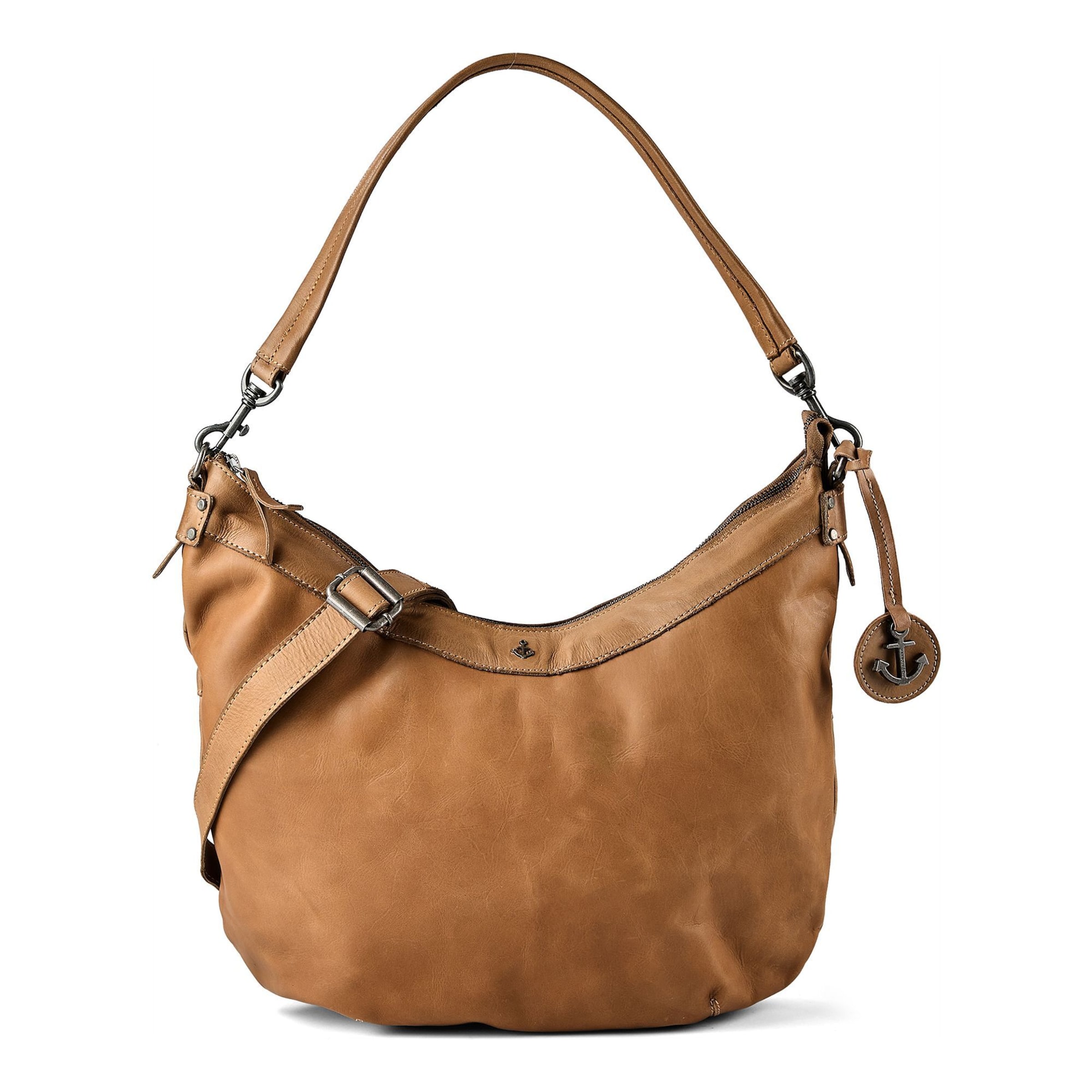 Harbour 2nd Shoulder bag 'Anchor Love' in Brown: front