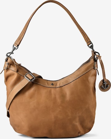 Harbour 2nd Shoulder bag 'Anchor Love' in Brown: front
