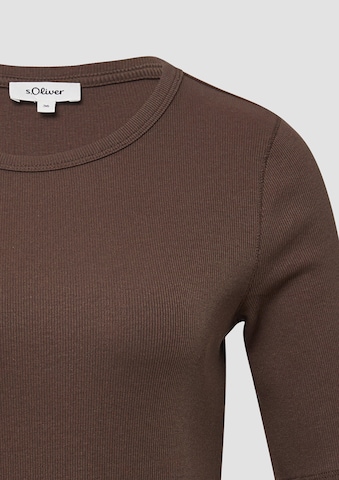 T-shirt s.Oliver en marron