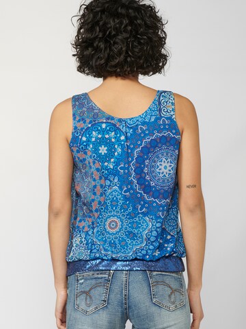 KOROSHI Top in Blau