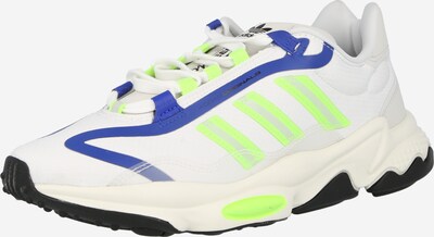 ADIDAS ORIGINALS Baskets basses 'OZWEEGO PURE' en bleu roi / vert fluo / blanc, Vue avec produit