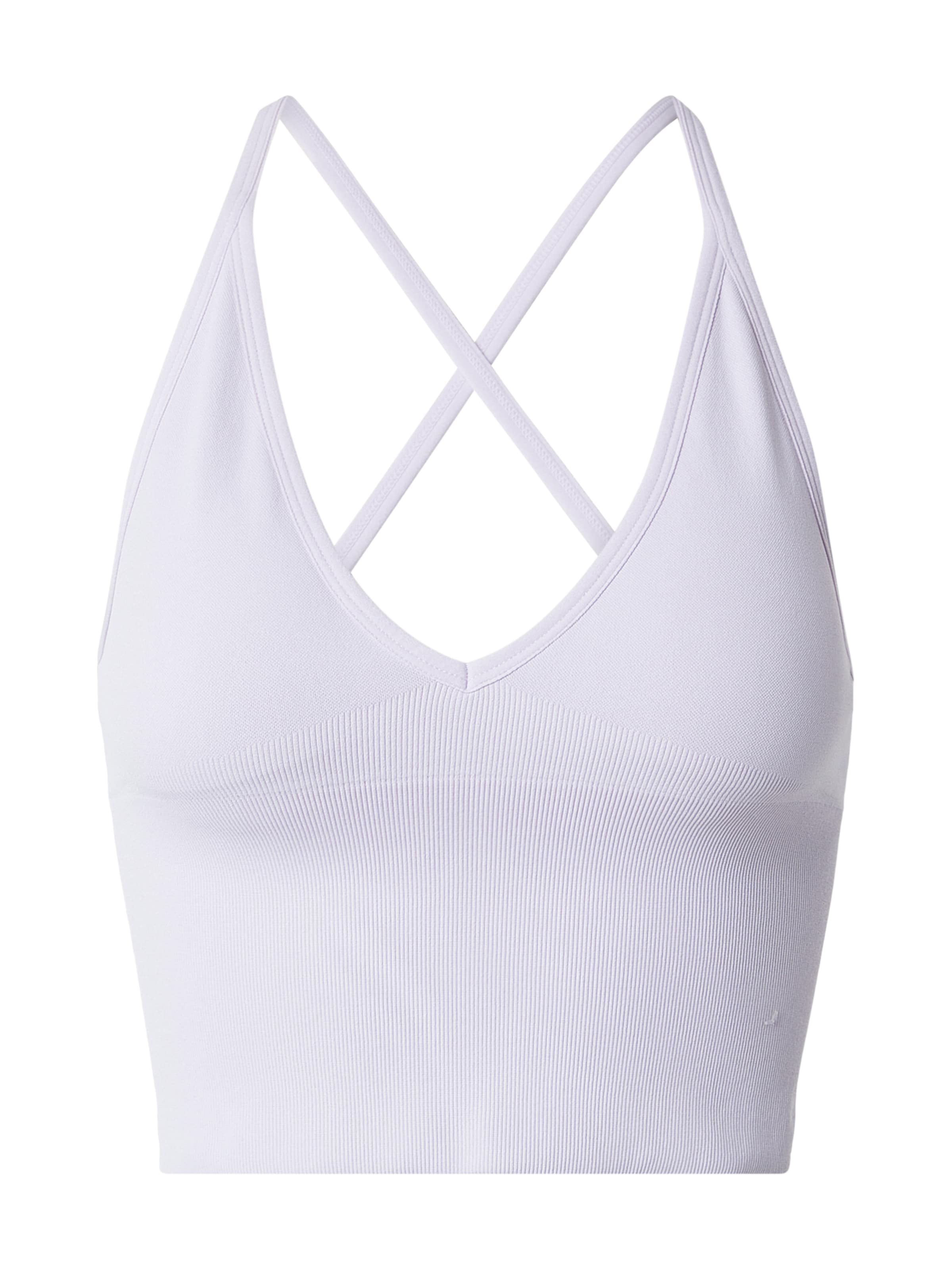 Bustier Soutien-gorge de sport Aim'n en violet : devant