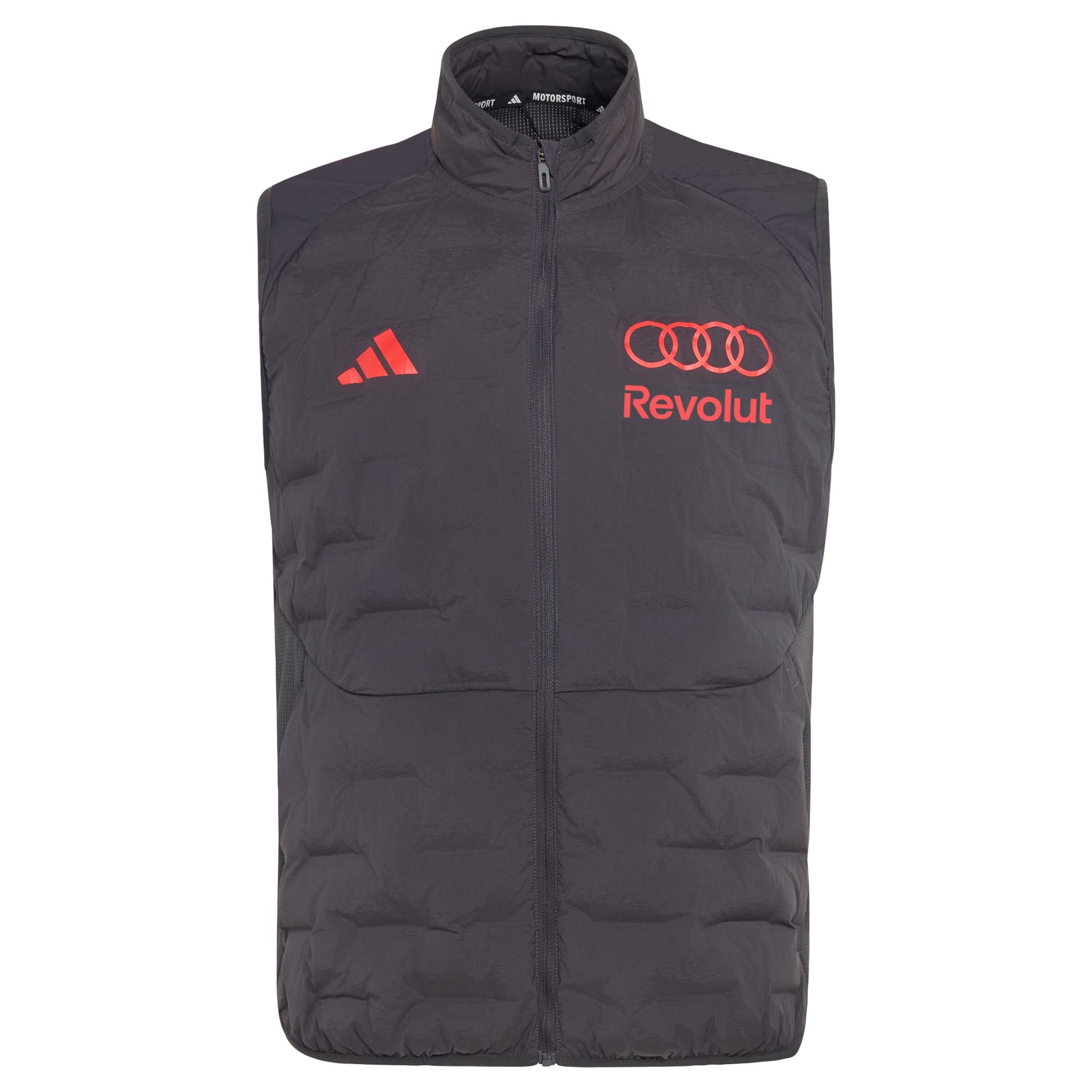 ADIDAS PERFORMANCE Gilet de sport 'Audi Formula One Team Mechanics' en rouge / noir, Vue avec produit