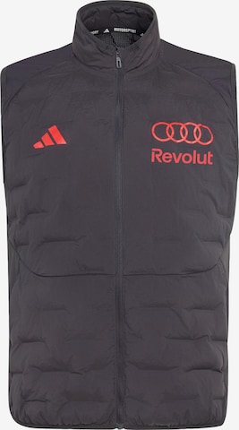 ADIDAS PERFORMANCESportski prsluk 'Audi Formula One Team Mechanics' - crna boja: prednji dio