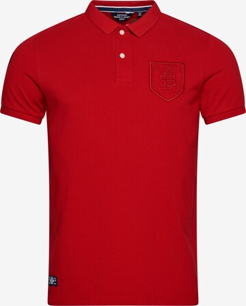 Superdry Shirt 'Vintage Superstate' in Rood: voorkant