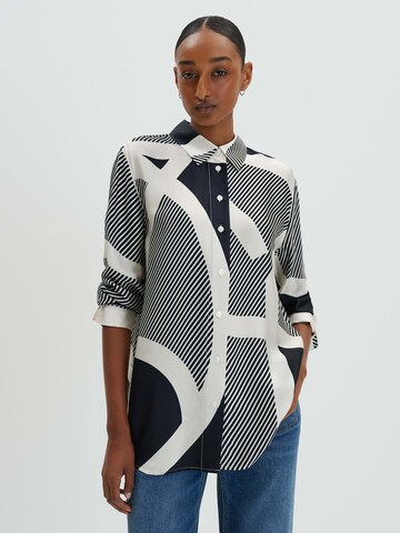 Someday - Blusa 'Zouna' en azul: frente