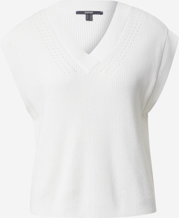 Esprit Collection Pullover in Weiß: predná strana