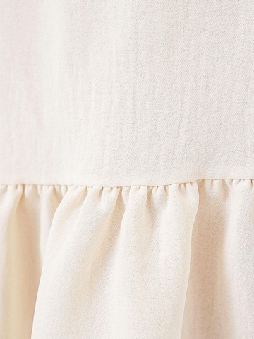 Bigdart Skirt in Beige