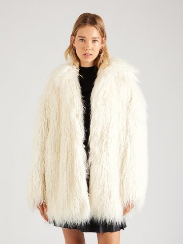 HUGO Between-seasons coat 'Migara' in White: front