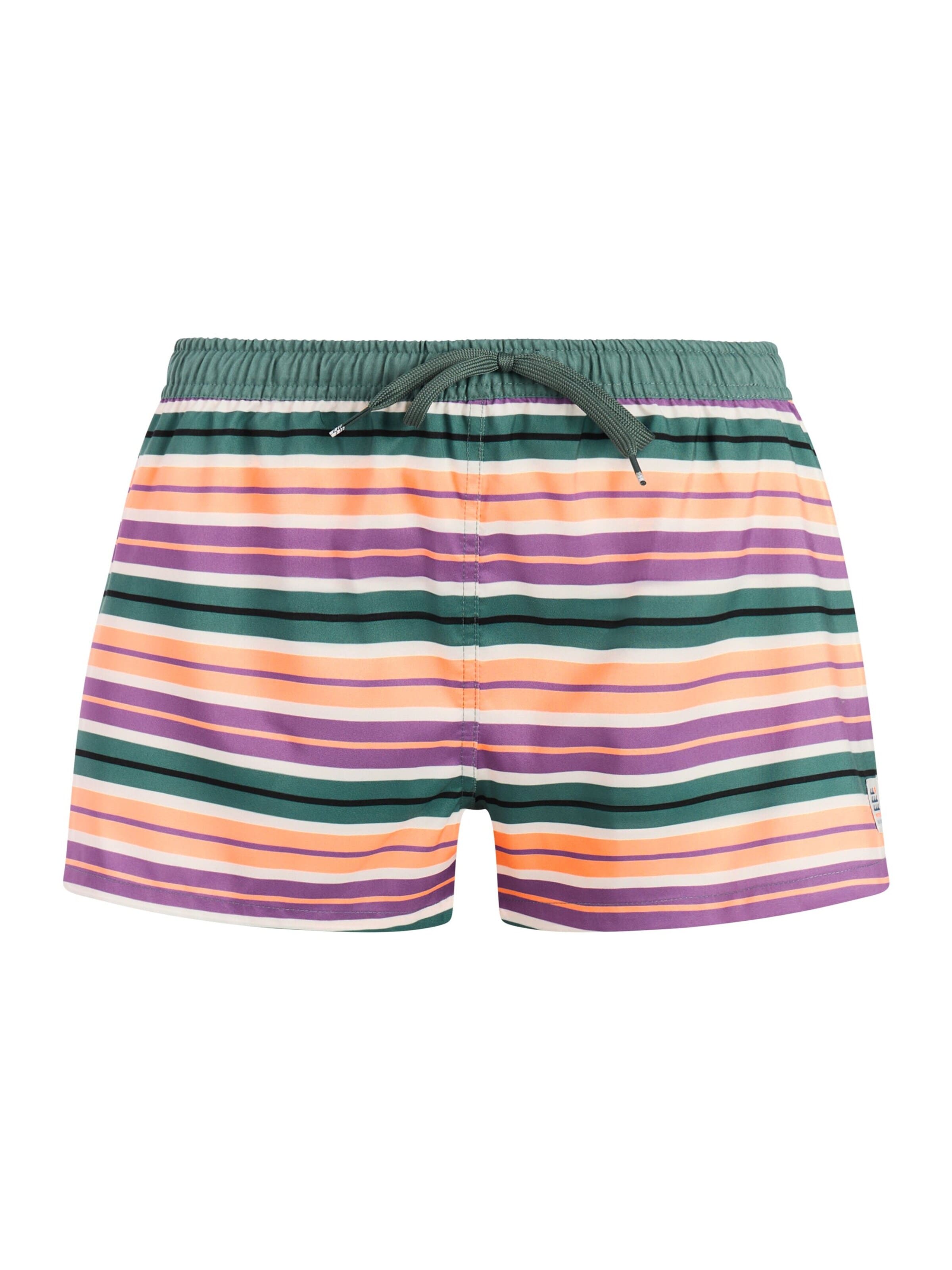 PROTEST Boardshorts 'PRTBurn' in Lila: voorkant