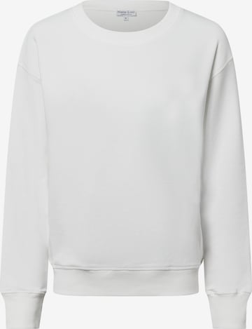Marie Lund Sweatshirt in Weiß: Vorderseite