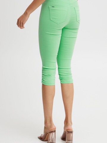 b.young - Skinny Calças 'KEIRA' em verde