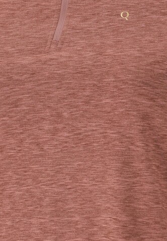 Q by Endurance Performance Shirt 'Fermier' in Brown