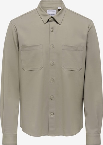 Only & Sons - Ajuste confortable Camisa 'MARK' en gris: frente