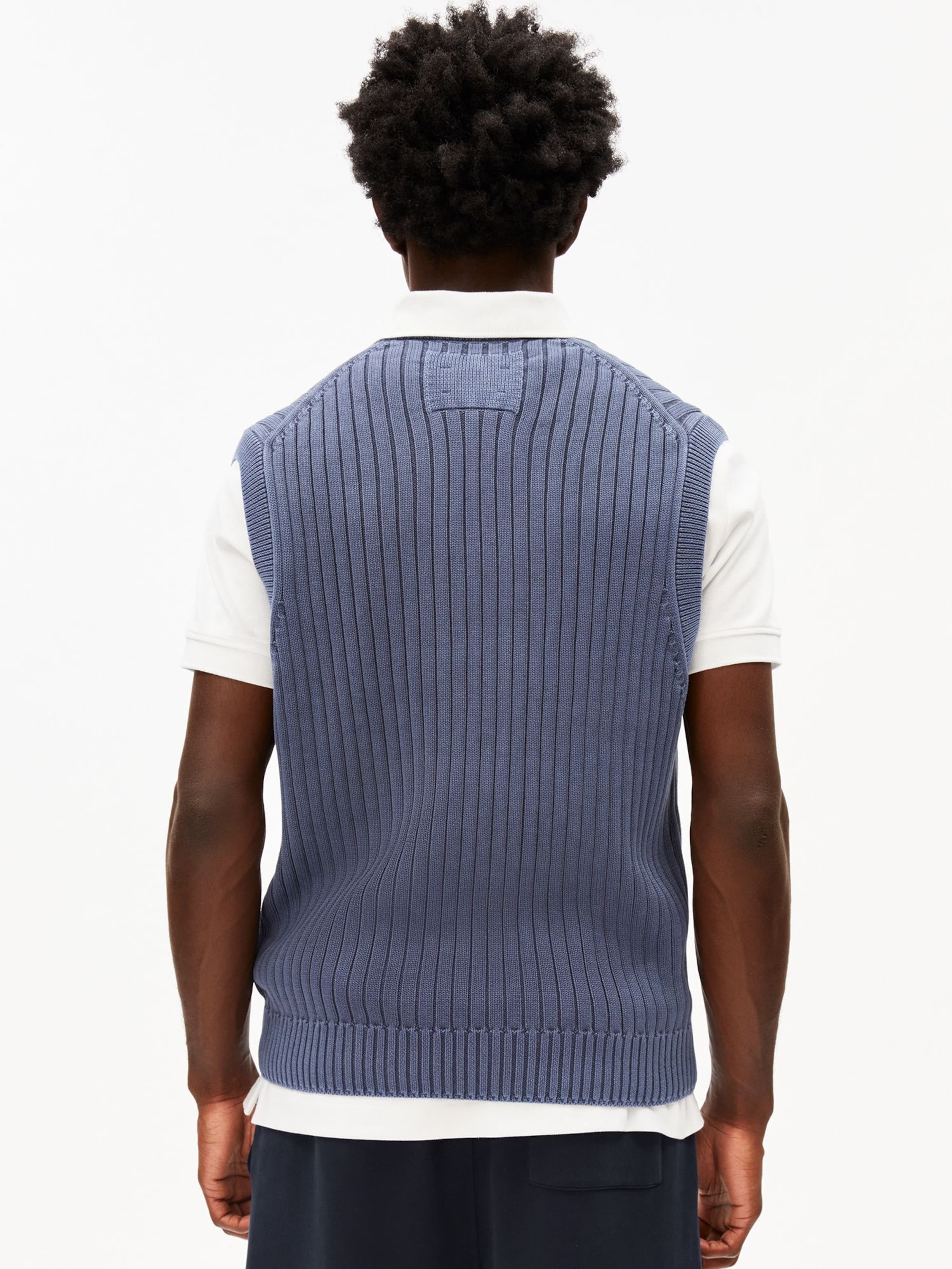 ARMEDANGELS Shirt in Blauw: voorkant