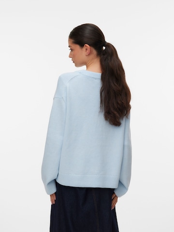VERO MODA Sweater 'AWLaura' in Blue