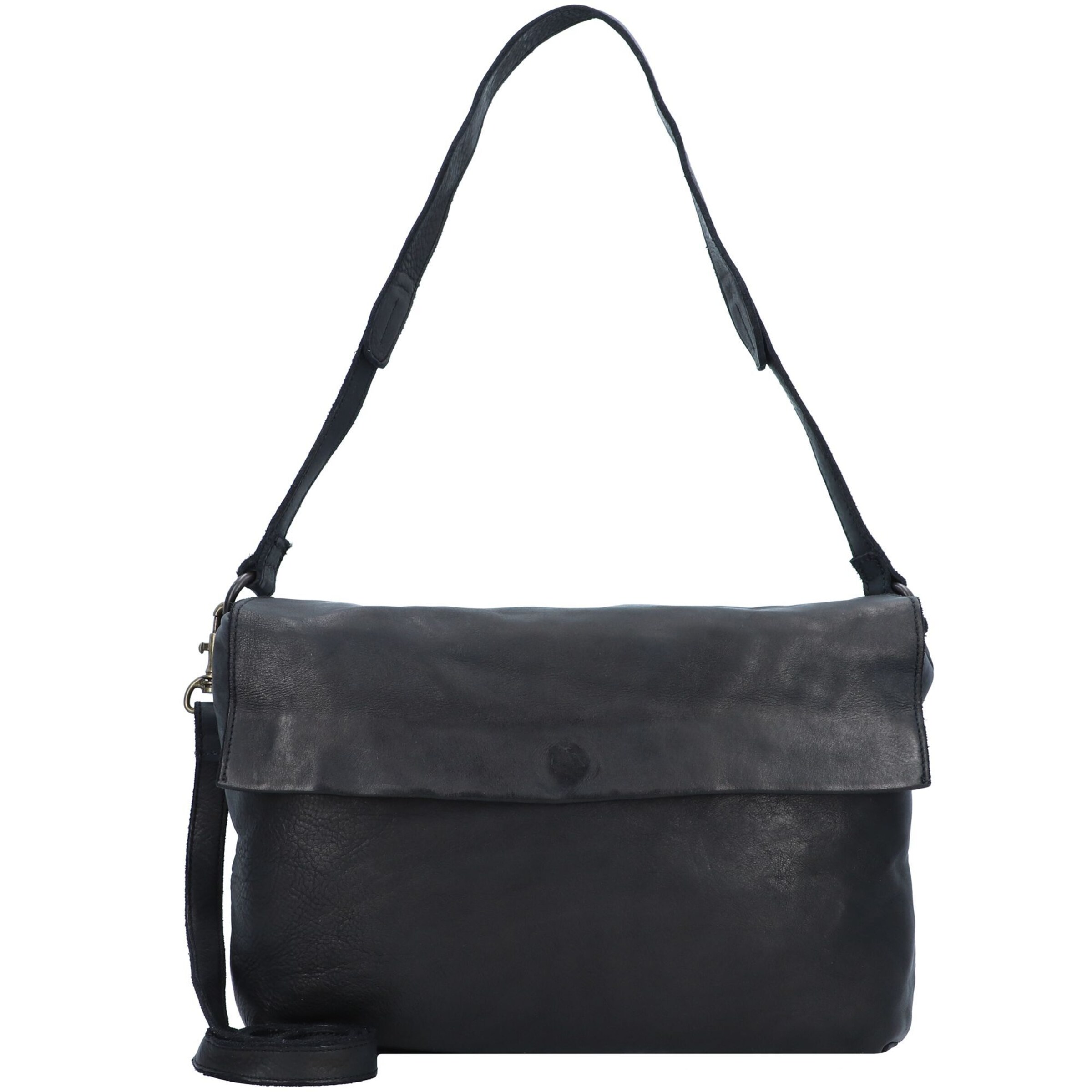 Borsa a spalla 'Submarine' di Harold's in nero: frontale