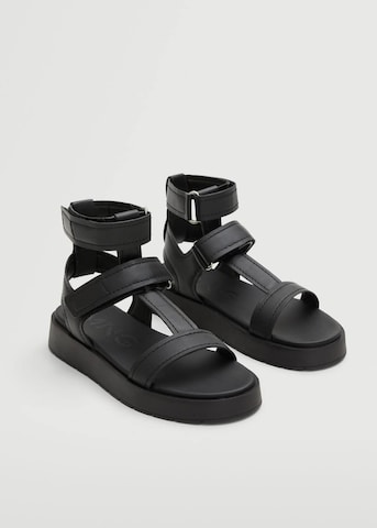 MANGO Sandal 'Romi' i svart