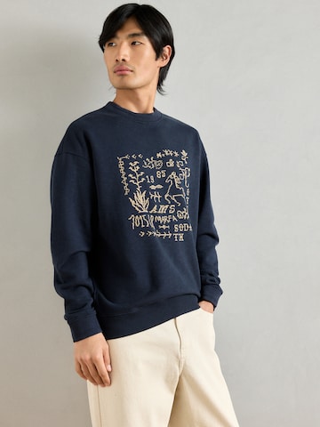 Bluză de molton de la SCOTCH & SODA pe albastru