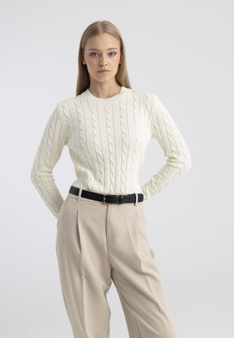 Felix Hardy Tröja i beige: framsida
