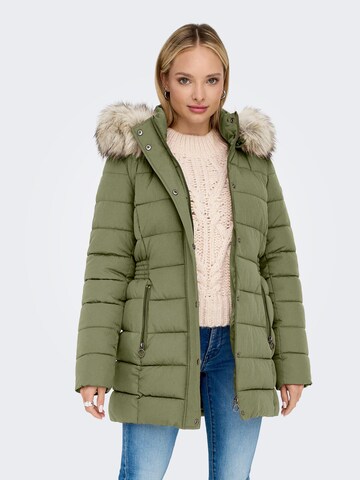 Veste mi-saison 'NEWLUNA' ONLY en vert : devant