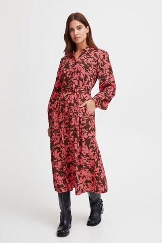 Fransa - Vestido camisero en marrón