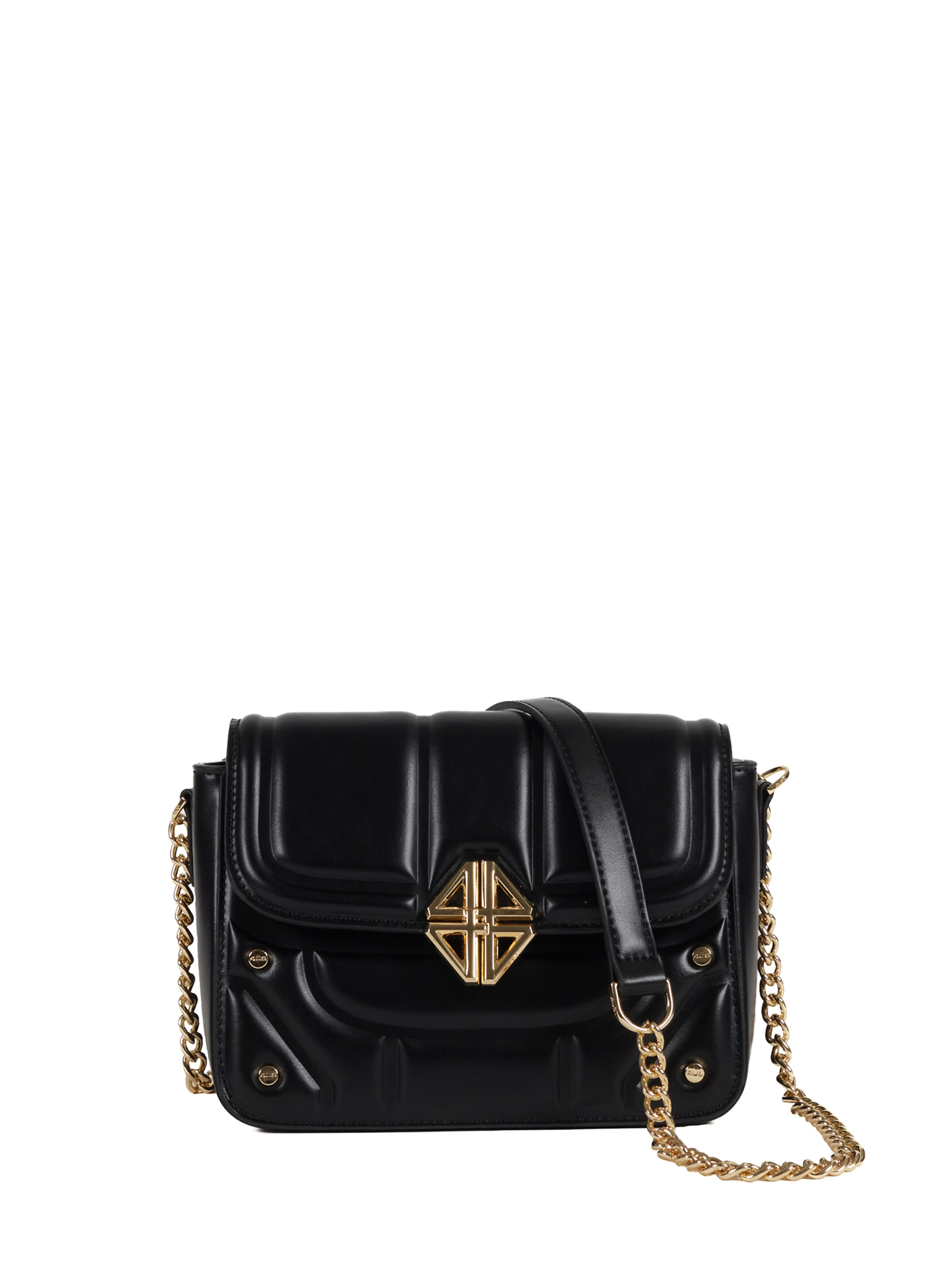 Borsa a spalla di 4US PACIOTTI in nero: frontale