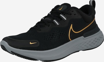NIKE Running Shoes 'React Miler 2' in Black: front