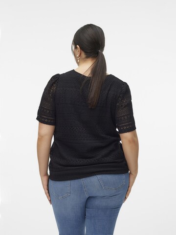 Vero Moda Curve Bluse 'VMHoney' i sort