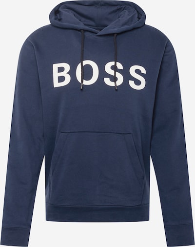 BOSS Casual Sweatshirt 'Zeefast' in Dark blue / White, Item view