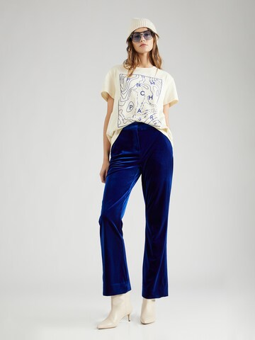 Moves Boot cut Trousers 'Disun' in Blue