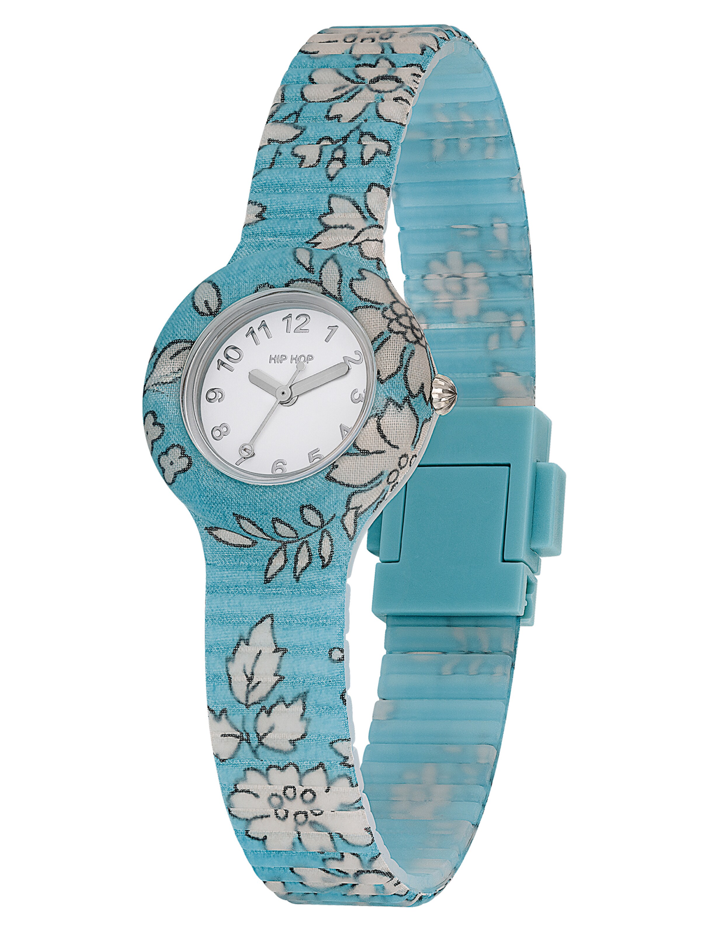 Orologio analogico 'Winter Blosom' di Hip Hop in blu