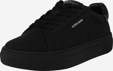 BJÖRN BORG Sneakers laag 'T1620' in Zwart: voorkant