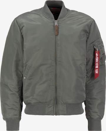 Veste mi-saison ALPHA INDUSTRIES en vert : devant
