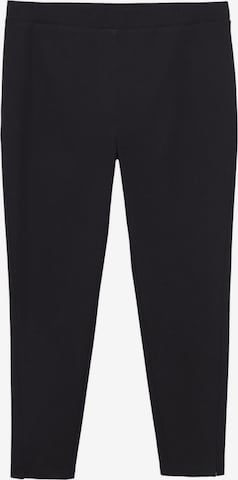 Skinny Pantalon MANGO en noir : devant