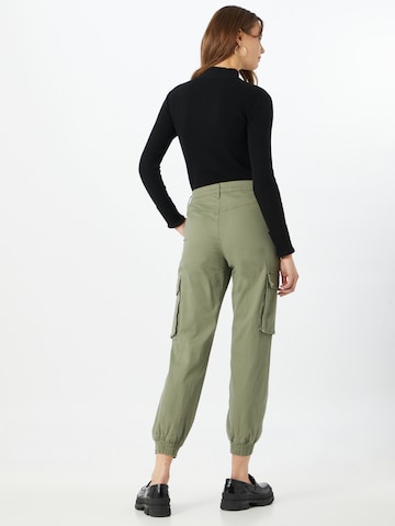 ONLY Tapered Broek 'Madea- Tiger Life' in Groen