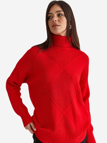 Bianco Lucci Pulóver 'Pullover' - piros