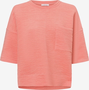 Sweat-shirt ' Gandro ' OPUS en orange : devant