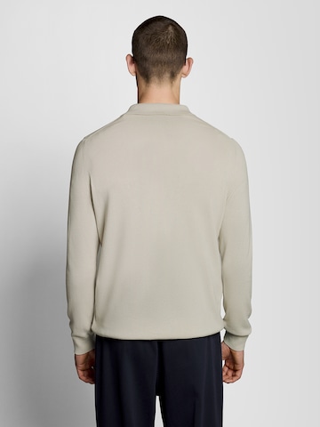 Lyle & Scott Gebreid vest in Beige