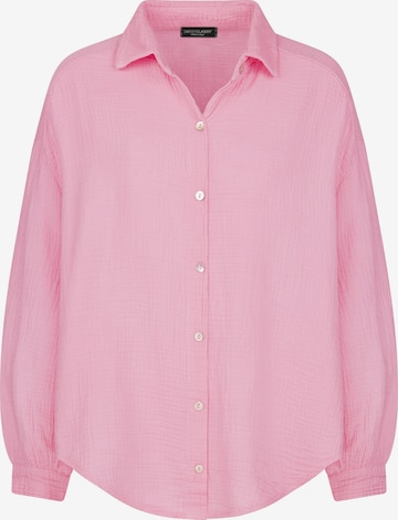 SASSYCLASSY Blouse 'kürzere Variante' in Pink: front