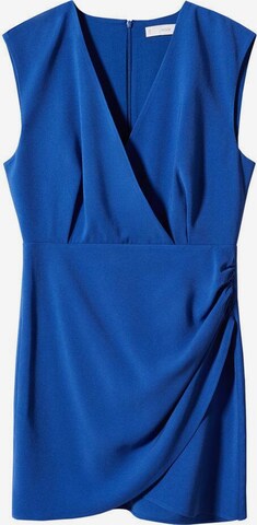 MANGO Kokteilové šaty 'dafne' - Modrá: predná strana