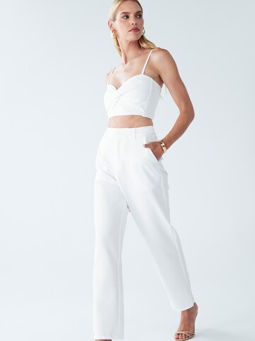 BWLDR Regular Broek 'Savay' in Wit