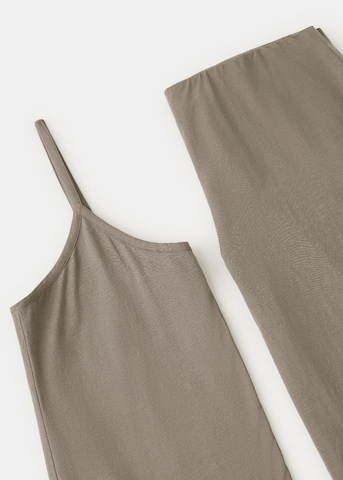 MANGO Nightgown 'Kiki' in Brown