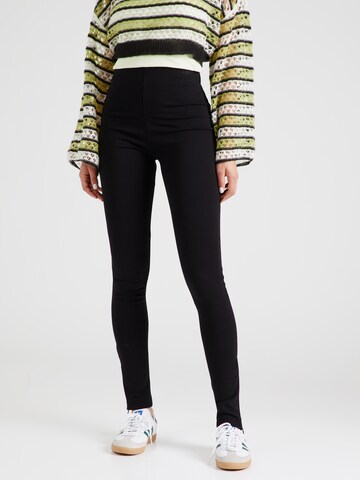 Skinny Leggings 'JARLA MARA' de la ARMEDANGELS pe negru: față