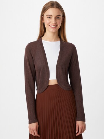 Kaffe Bolero 'Ankra' in Brown: front