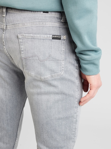 7 for all mankind Slimfit Jeans i grå