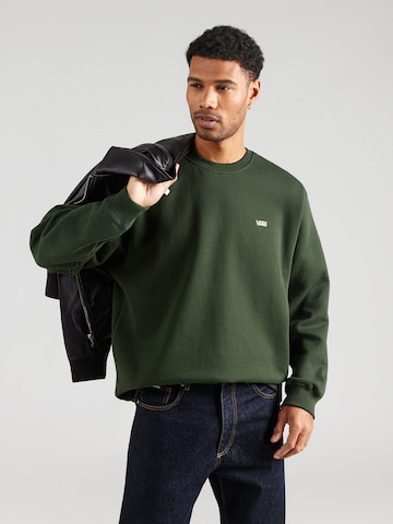 VANS Sweatshirt in Groen: voorkant