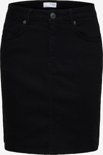 SELECTED FEMME Suknja 'SVAVA' u crni traper, Pregled proizvoda